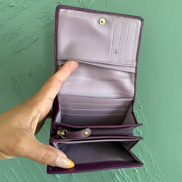 Coach Purple Wallet - Picture 6 of 6